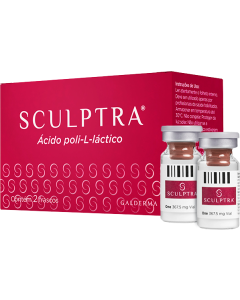 Sculptra® - Bioestimulador de colágeno - 2 frascos – Galderma